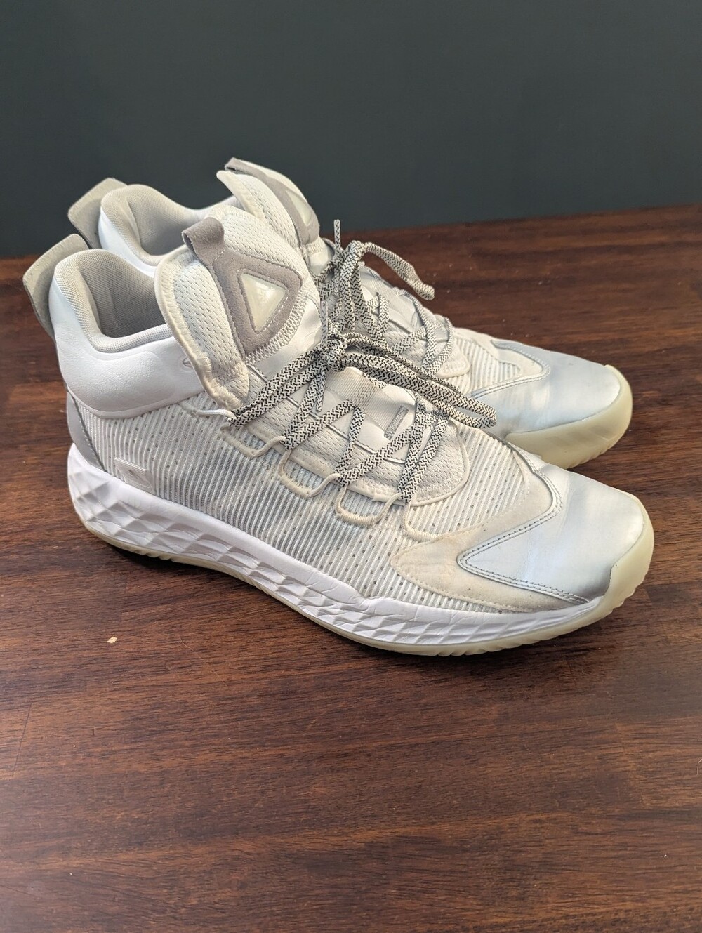 Adidas High Top Basketball Shoes Men's Size 13